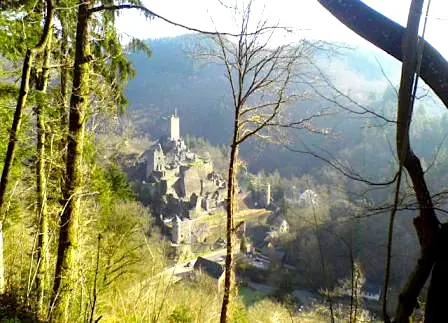 Hiking Eifelsteig in Germany