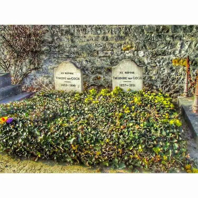"graves of the van gogh brothers - auvers-sur-oise van gogh knew"