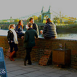 Walking Along The Thames