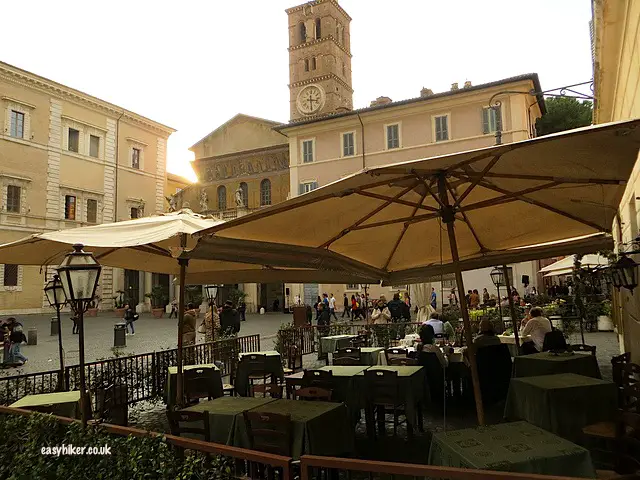 "Galeasi Restaurant in Trastevere Rome"