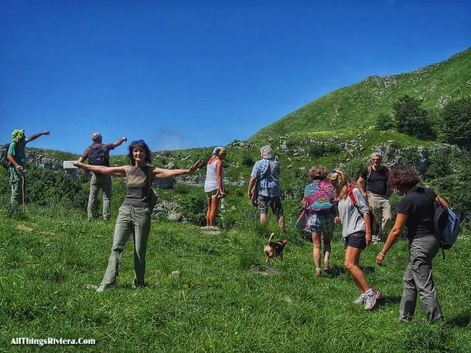 Easy Hiking in the Italian Riviera Backcountry