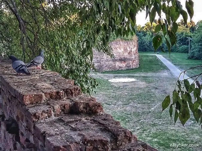 "more old walls of Ferrara - journey through Emilia Romagna"