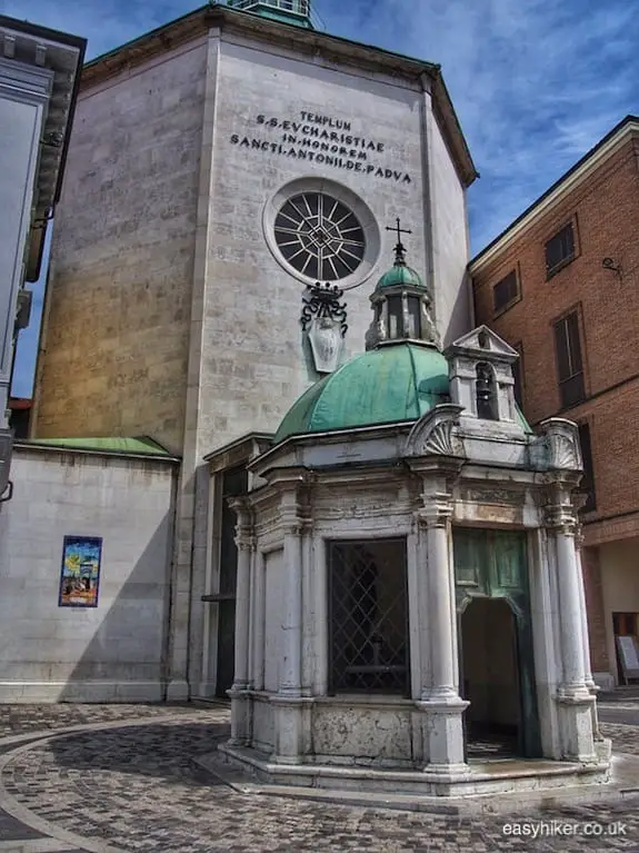 "temple in city square - Rimini of Fellini"