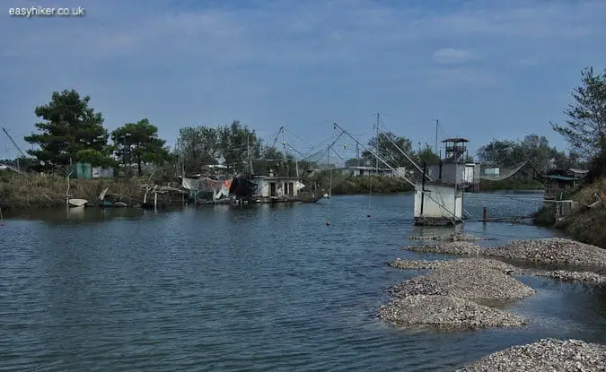 "fishing in the Valli di Comacchio"