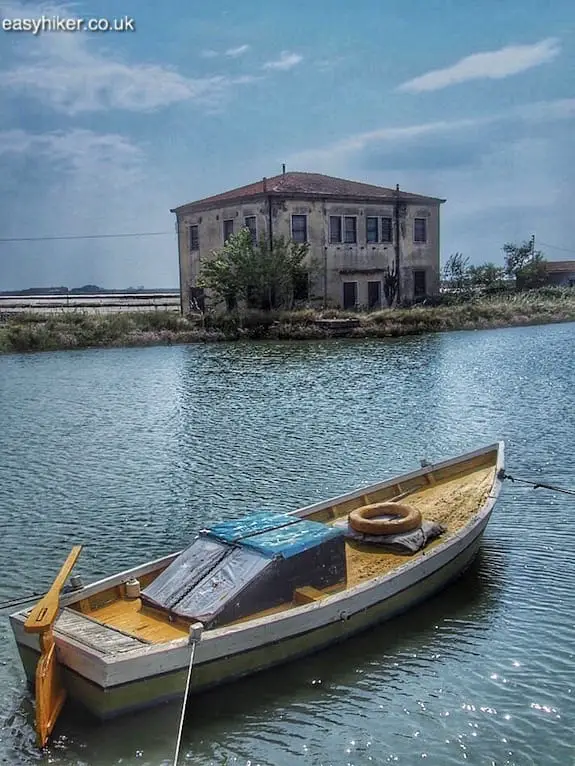 "a house standing in the Valli di Comacchio"