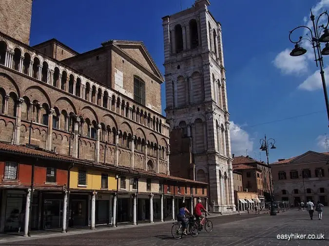 "Ferrara town center - journey through Emilia Romagna"