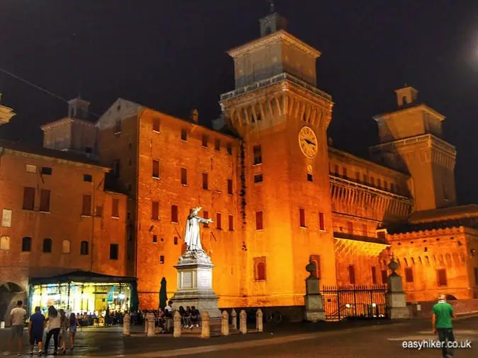 "Castello Estense in Ferara - journey through Emilia Romagna"