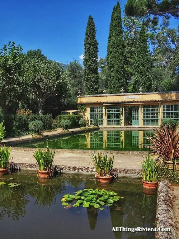 "greenhouse of the Serre de La Madone Garden"