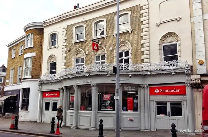 "formerly Old Markhams Pub - London spy walk"