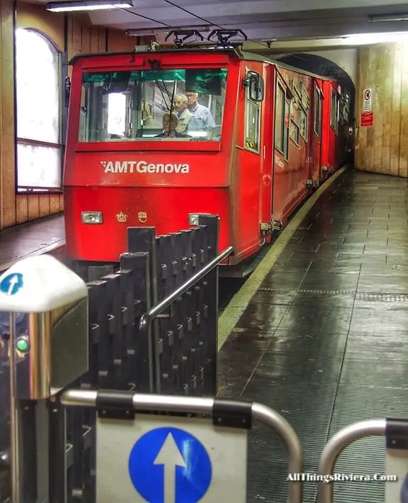 "Funicular to Ringhi = Genoa is like Audrey Hepburn""