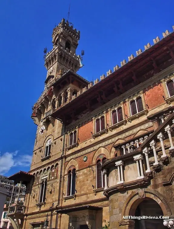 "MacKenzie castle in Genova - Genoa is like Audrey Hepburn"