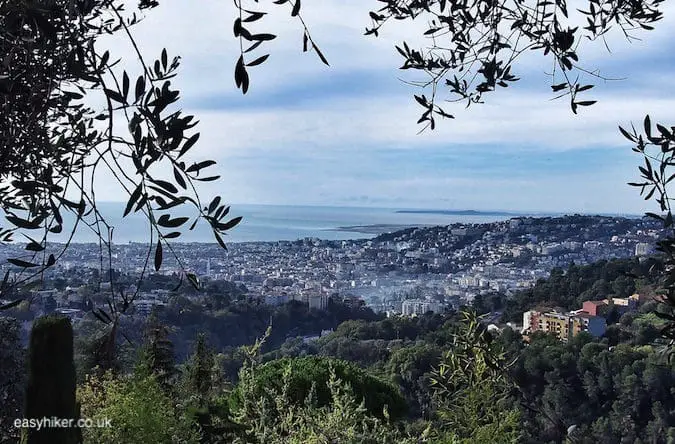 "view of Baie des Anges from Canal Gairaut on Your Short Trip to Nice"