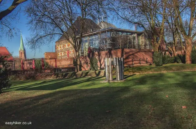 "Castle in Gelsenkirchen on a walk to Chase Away Festive Stupor"