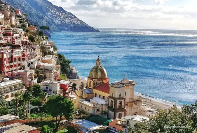 "view of Positano to get the best out of the Amalfi coast in a day"