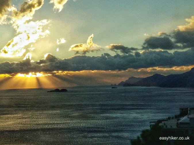 "watch a sunset and get the best out of the Amalfi coast in a day"