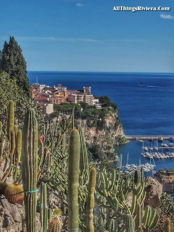 "Jardin Exotique Monace one of the Gardens of the Riviera"