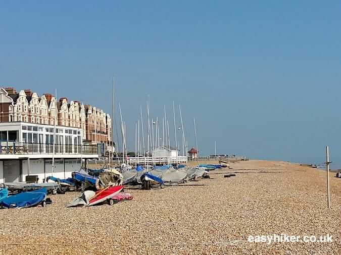 "beachfront of Eastbourne along the coastal culture trail"