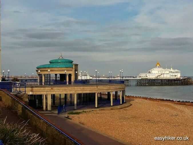 "Eastbourne pier along the coastal culture trail"