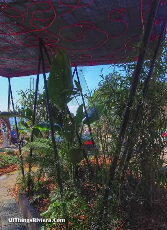 "canopy of a garden in the inaugural Festival des Jardins"