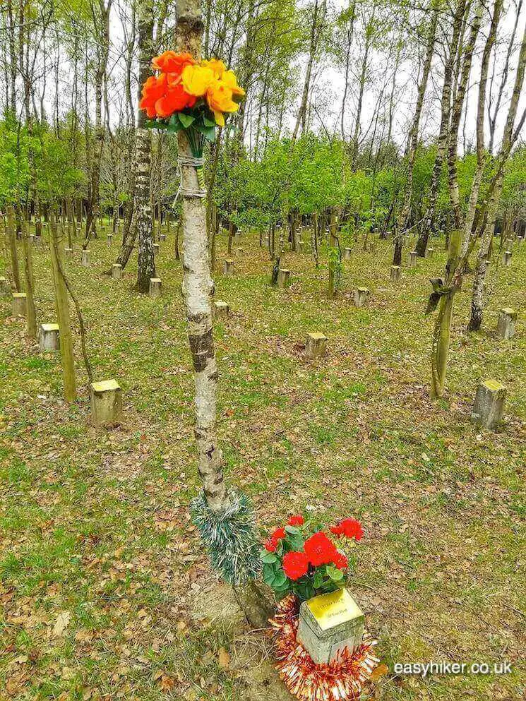 "Grave of fallen female soldier - Fame of Bastogne"