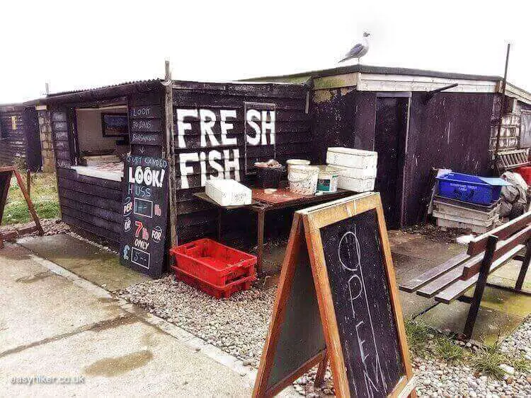 "stalls of the fishermen of Hastings"