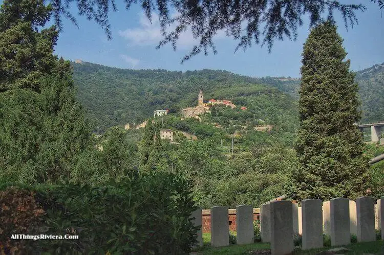 "view from Staglione cemetery - One of the Wonders of the World"