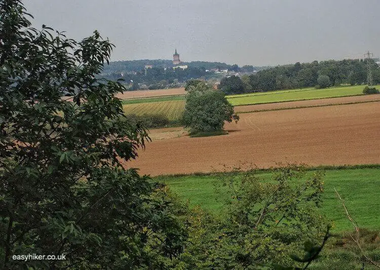 "Papenberg Park today along one of the Lower Rhine Valley Hiking Routes"