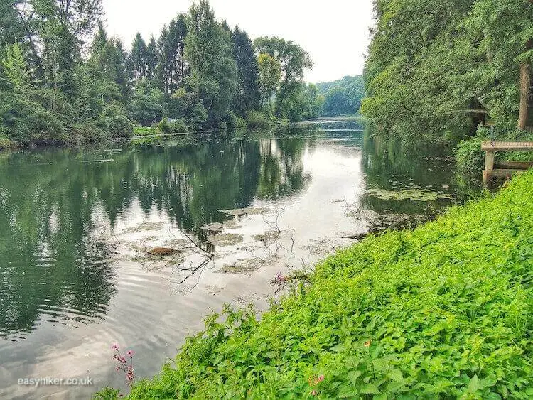 "views along PrinzMoritz trail, one of the Lower Rhine Valley Hiking Routes"