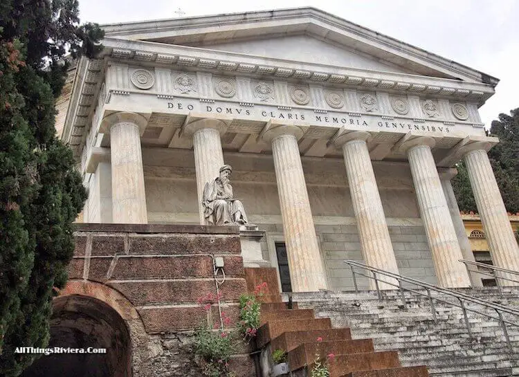 "Pantheon of Staglione cemetery - One of the Wonders of the World"