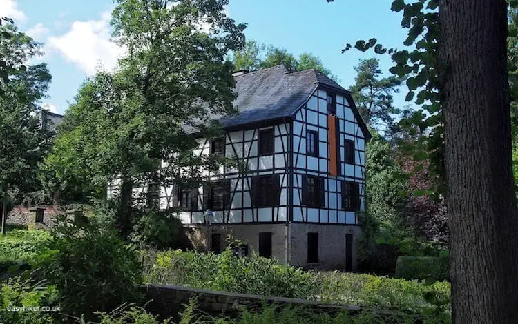 "old brewery in Rellinghausen where once they drown witches"