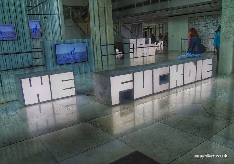 "Hell Yeah FuckDie by Hito Steyerl- Skulptur Projekte 2017 Muenster"