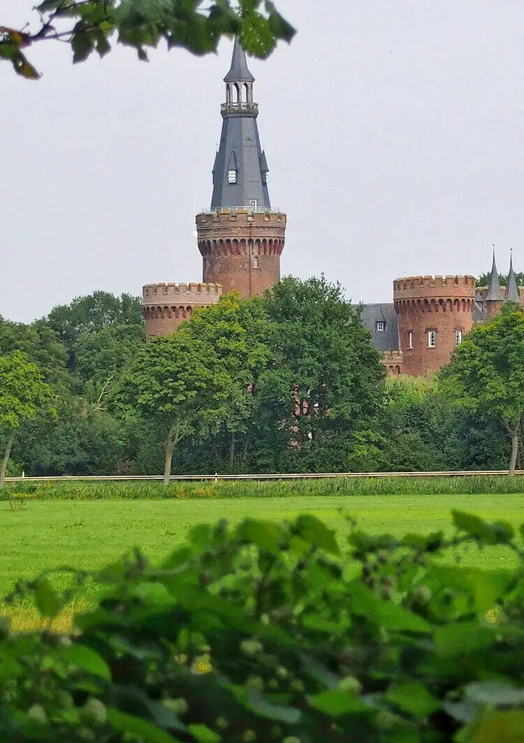 "Moyland Castle - Target destination of the Voltaire Trail"