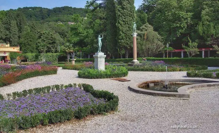 "French inspired in the eclectic Miramare Gardens"