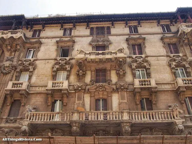 "Genoa gives you outrageous architecture by Coppedè"