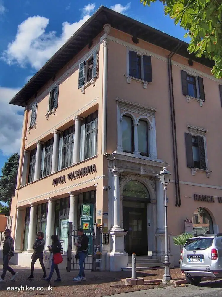 "once secret police HQ in Salo, most charming part of Lake Garda"