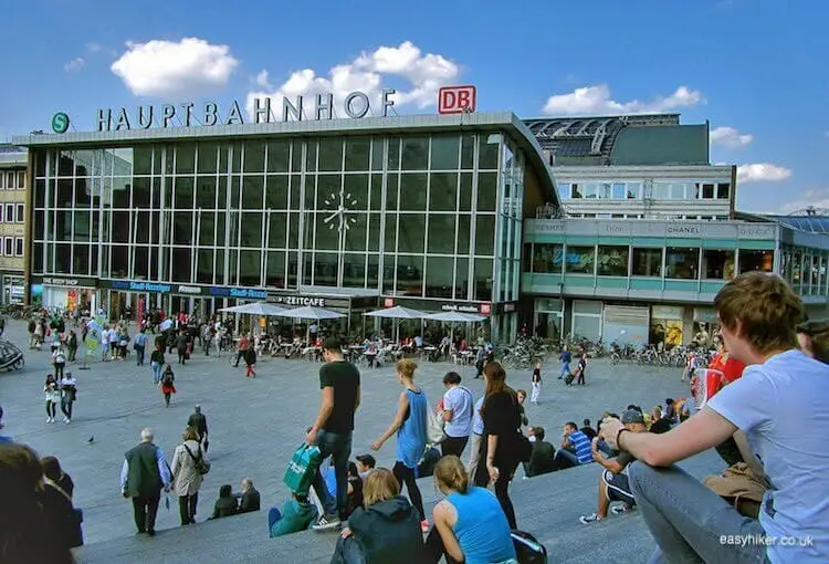 "Cologne Central Station - Europe by Rail Indispensable Train Travel Companion"