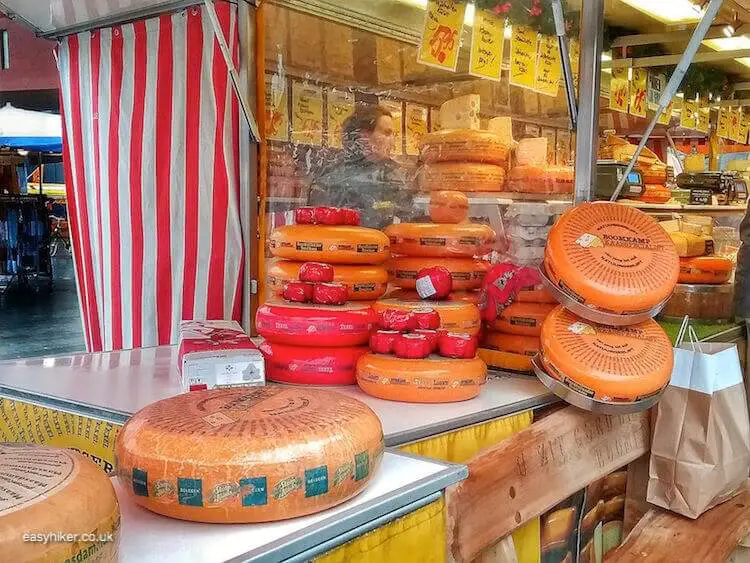 "Wheels of cheese - brighten up Dutch Midwinter Blues"