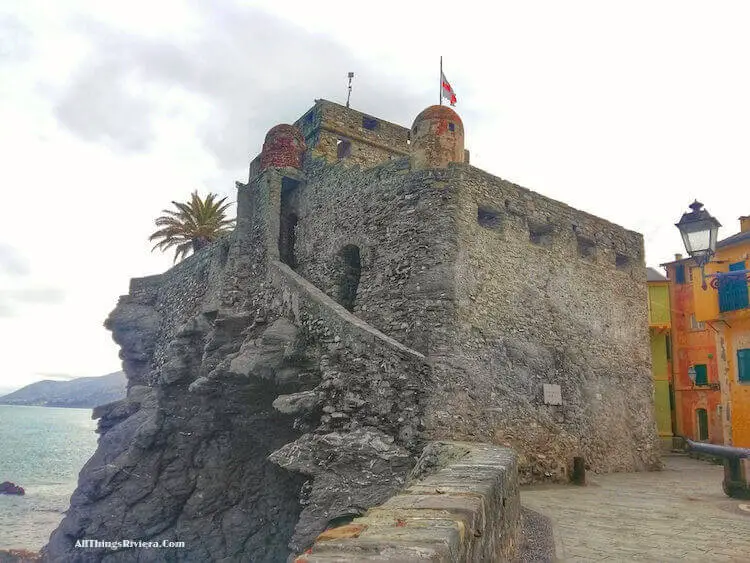 "bastion in Camogli - enticing east end of the Italian Riviera"