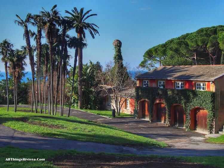 "old stables seen on a walk in Nervi Park with Empress Sissi"