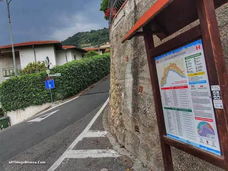 "start to one of the outstanding Ligurian trails"