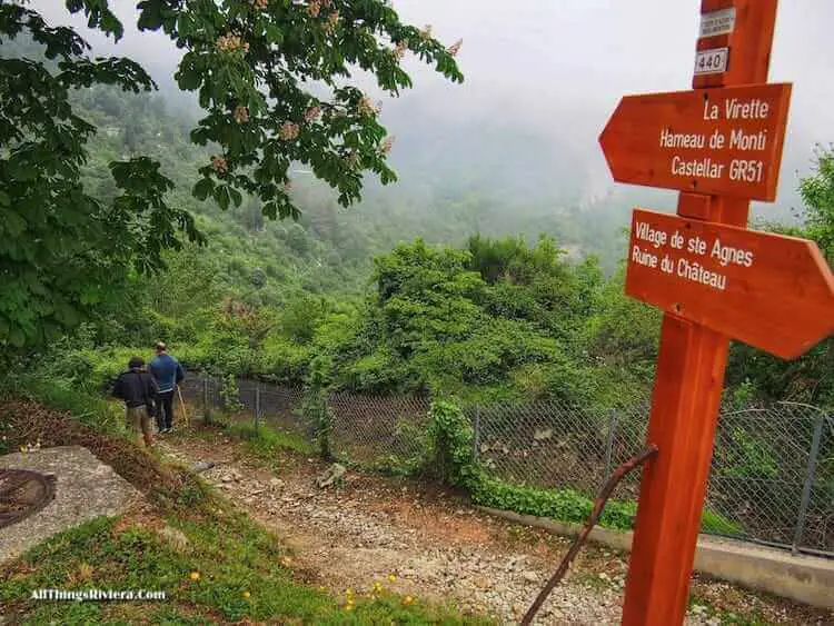 "on the way to see Untouched Nature in the French Riviera"