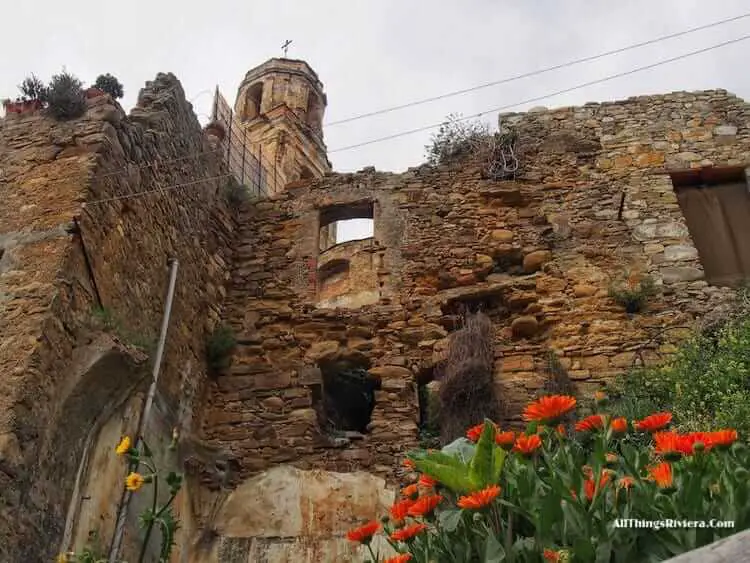"church ruins of Bussana Vecchia"