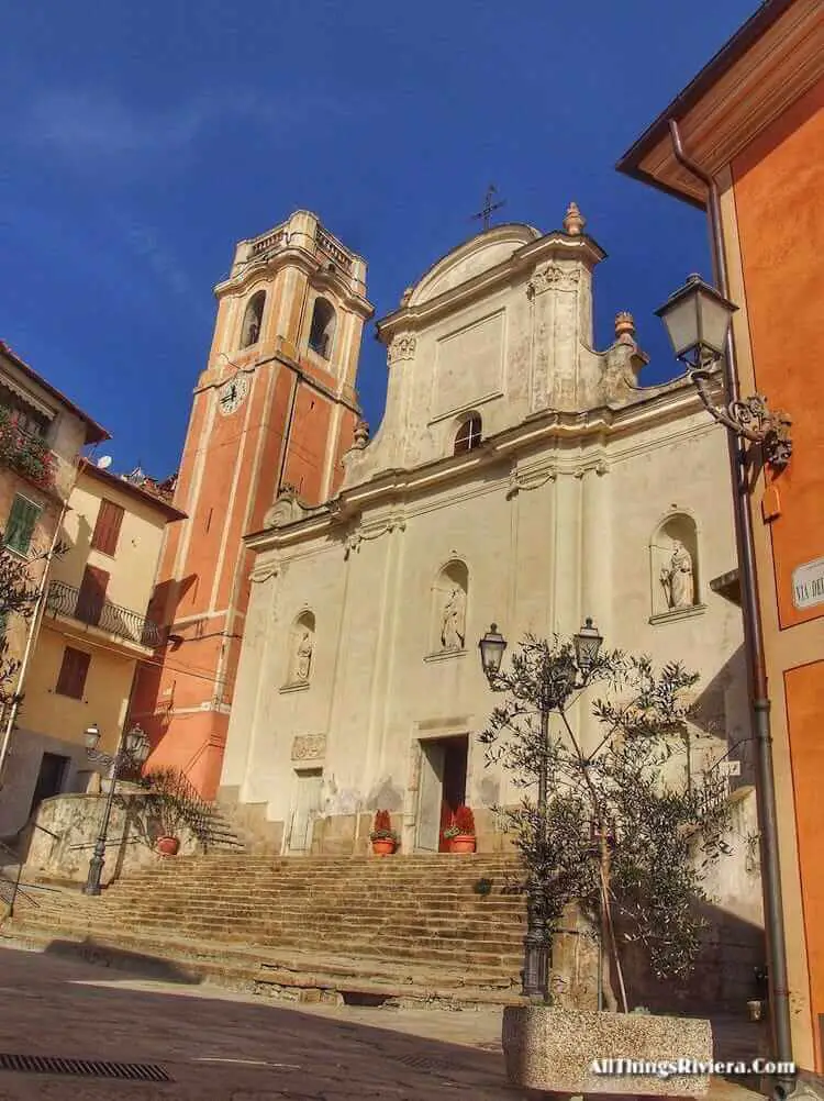 "Perinaldo - one of the Ligurian mountain villages"