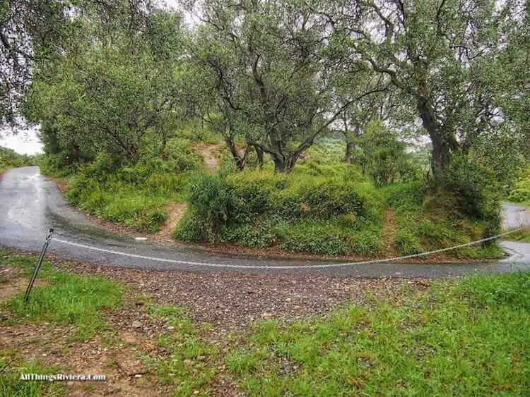 "part of the outstanding Ligurian trails"