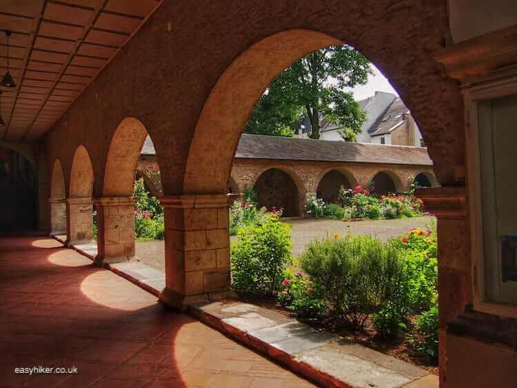 "monastery garden - Romanesque Architecture in Cologne"