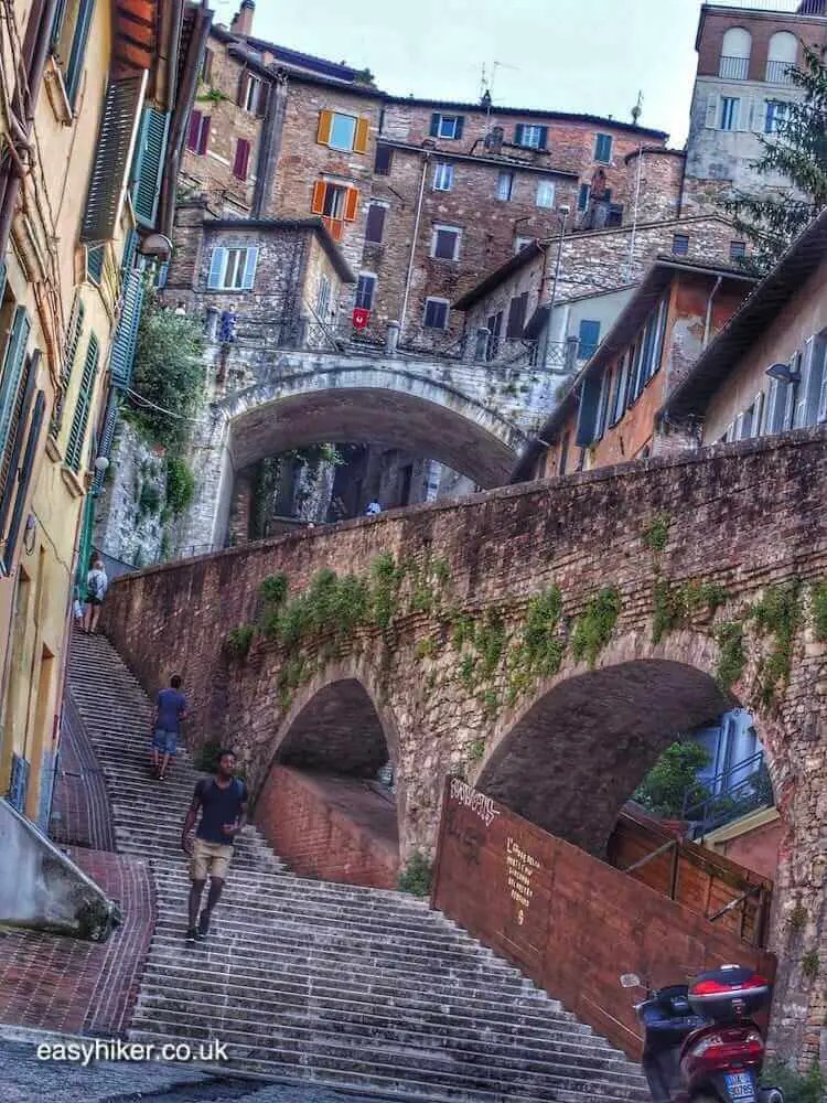 "streets of Perugia"