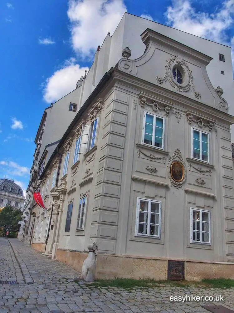 "Dreimäderlhaus on the Vienna Walk"