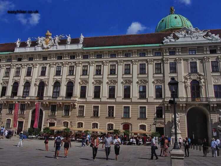 "Michaelerplatz in Vienna City of Music"