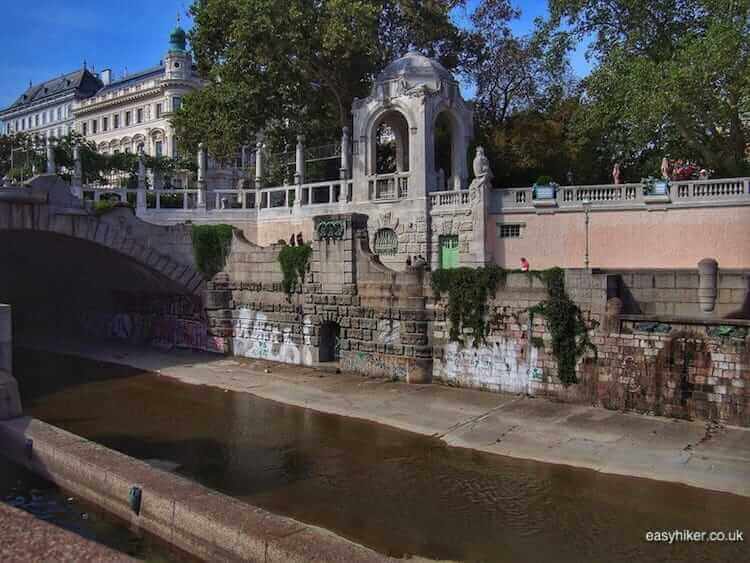 "through the municipal park on short Vienna walk"