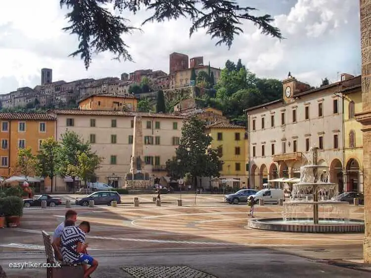 "town center of Colle de Val d'Elsa